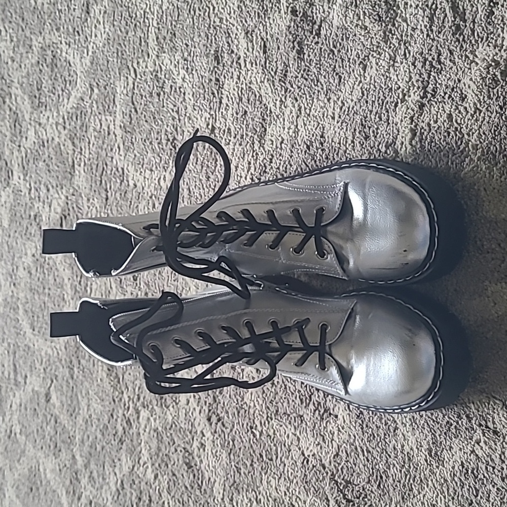 Zilver boots